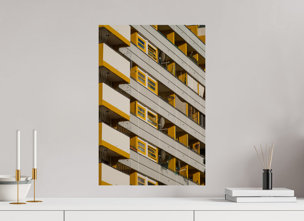 40 x 60 cm, Hahnemühle FineArt Pearl Yellow Rythm