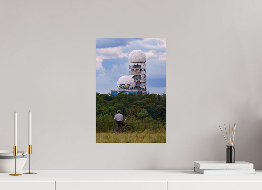 30 x 45 cm, Photo Print Under Acrylic Glass The Watchers of Teufelsberg