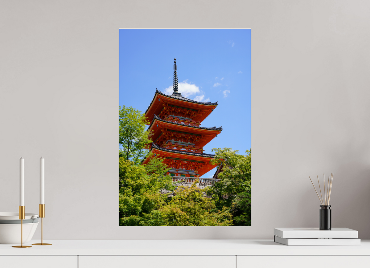 40 x 60 cm, Photo Print Under Acrylic Glass Against the Blue
