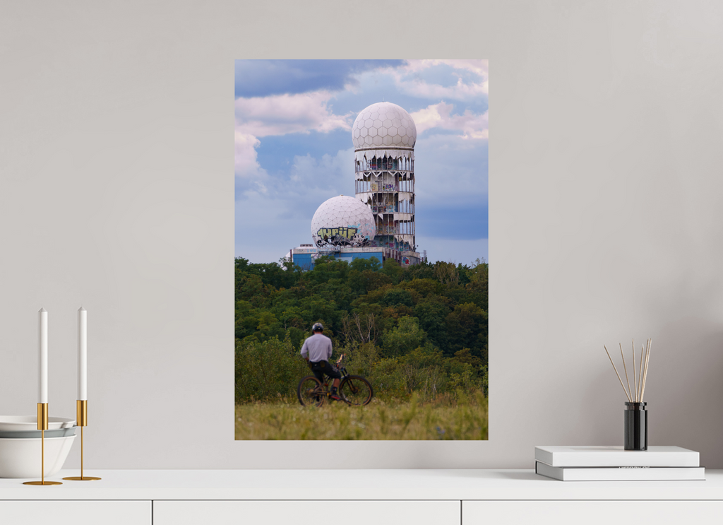 40 x 60 cm, Hahnemühle FineArt Pearl The Watchers of Teufelsberg