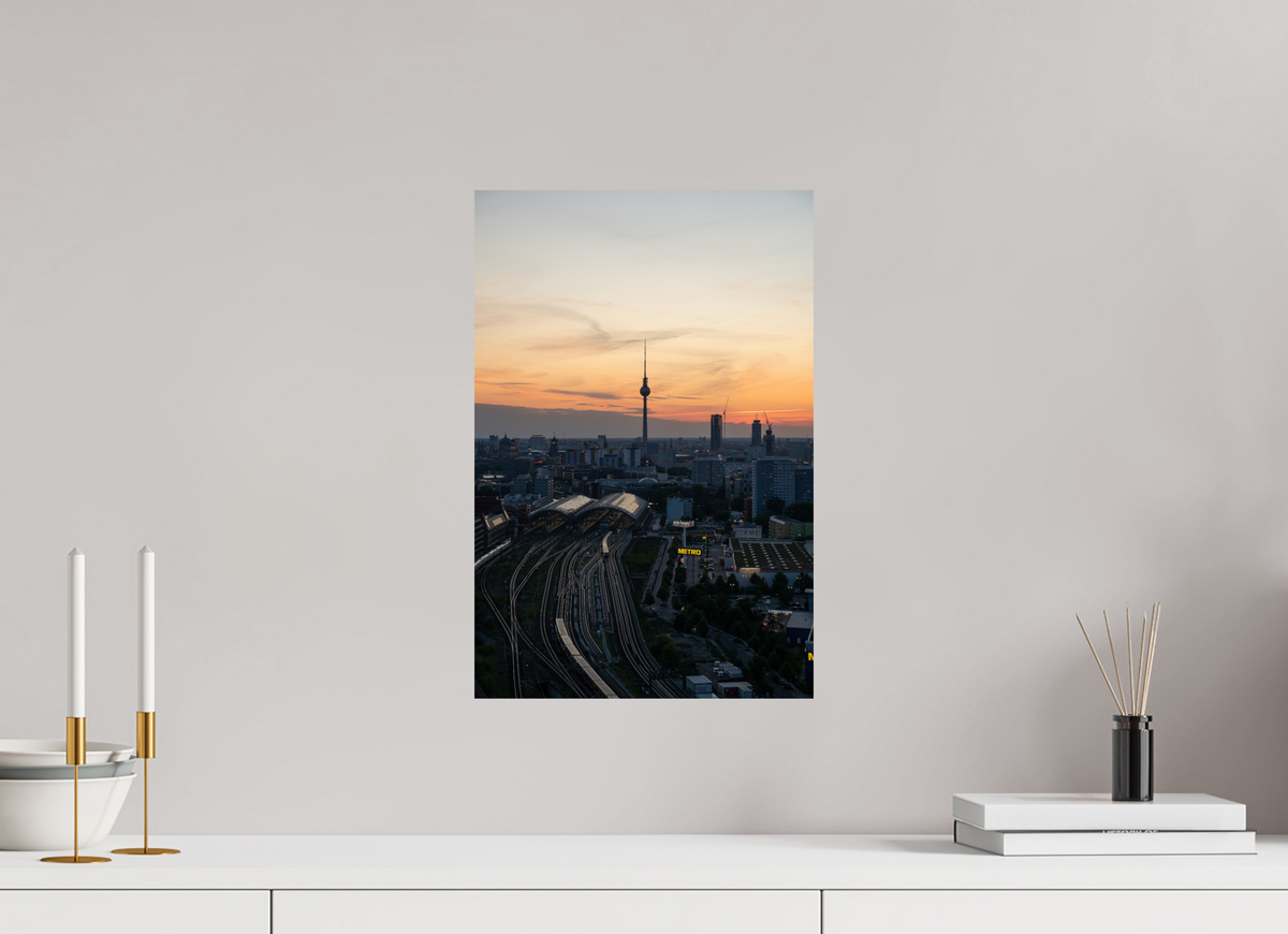 30 x 45 cm, Hahnemühle FineArt Pearl TV Tower 09