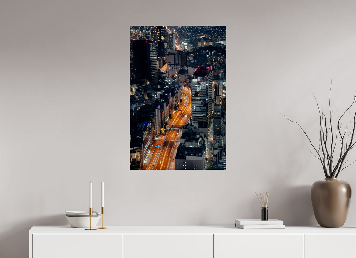 60 x 90 cm, Hahnemühle FineArt Pearl Orange Artery