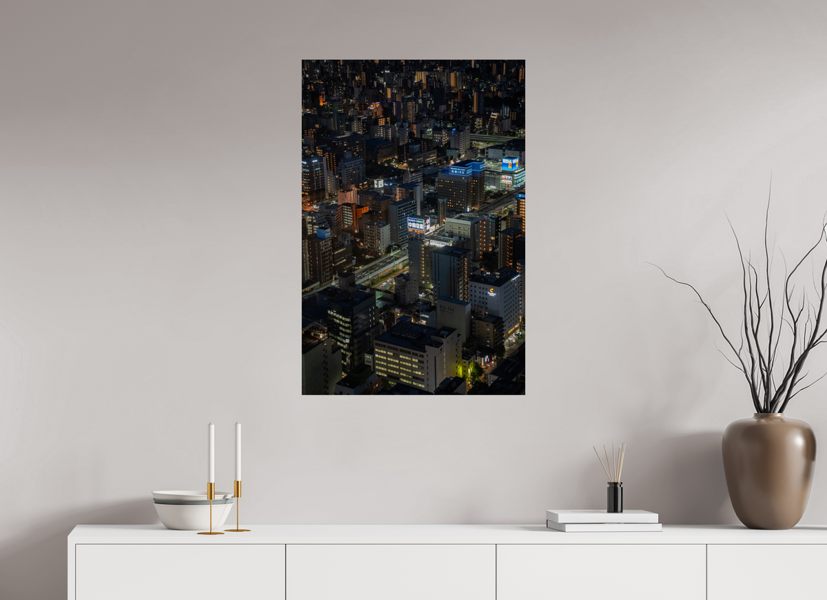 60 x 90 cm, Hahnemühle FineArt Pearl Tokyo Urban Constellation