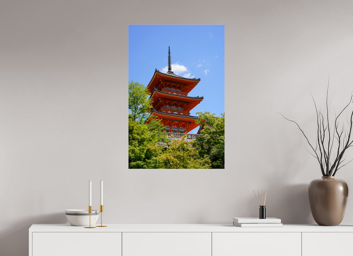 60 x 90 cm, Photo Print Under Acrylic Glass Against the Blue