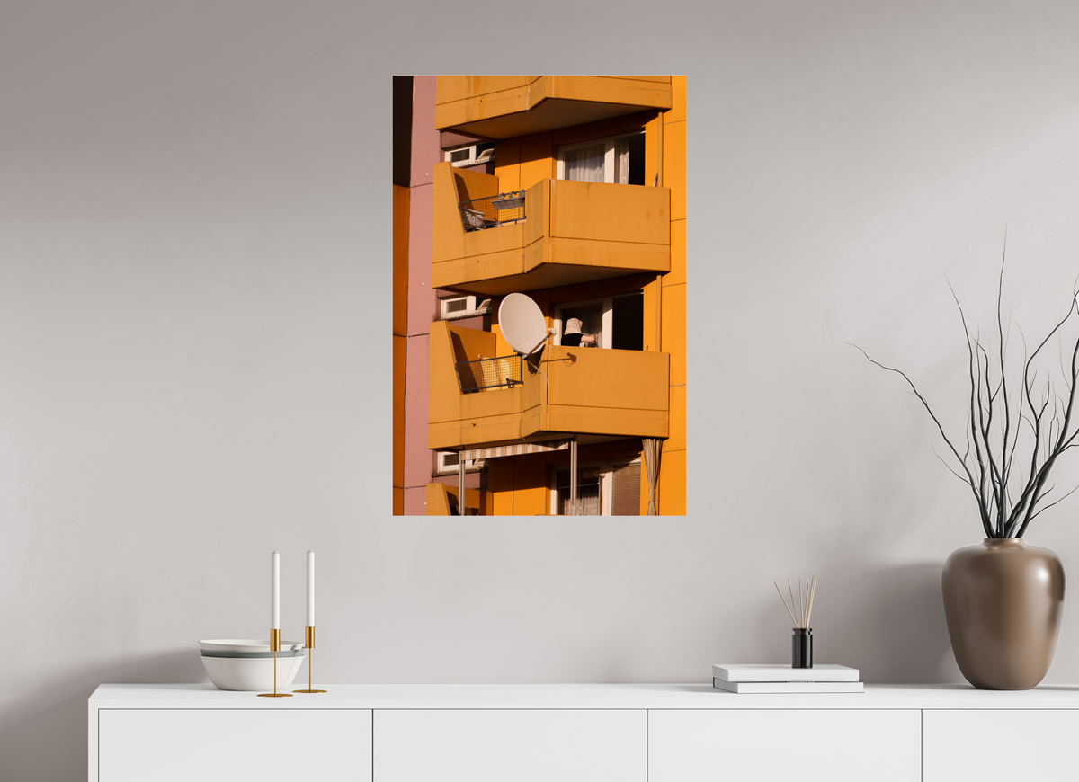 60 x 90 cm, Photo Print Under Acrylic Glass Kottbuser Glow
