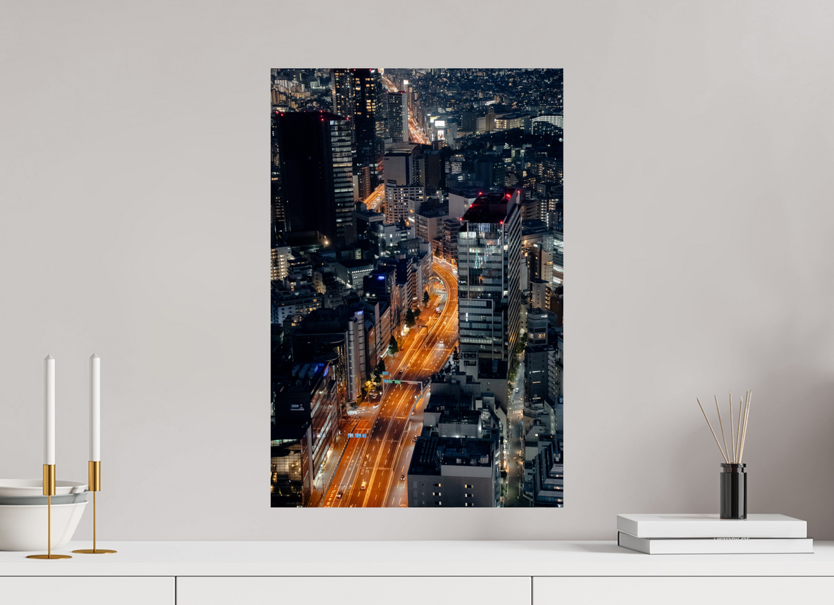 40 x 60 cm, Hahnemühle FineArt Pearl Orange Artery