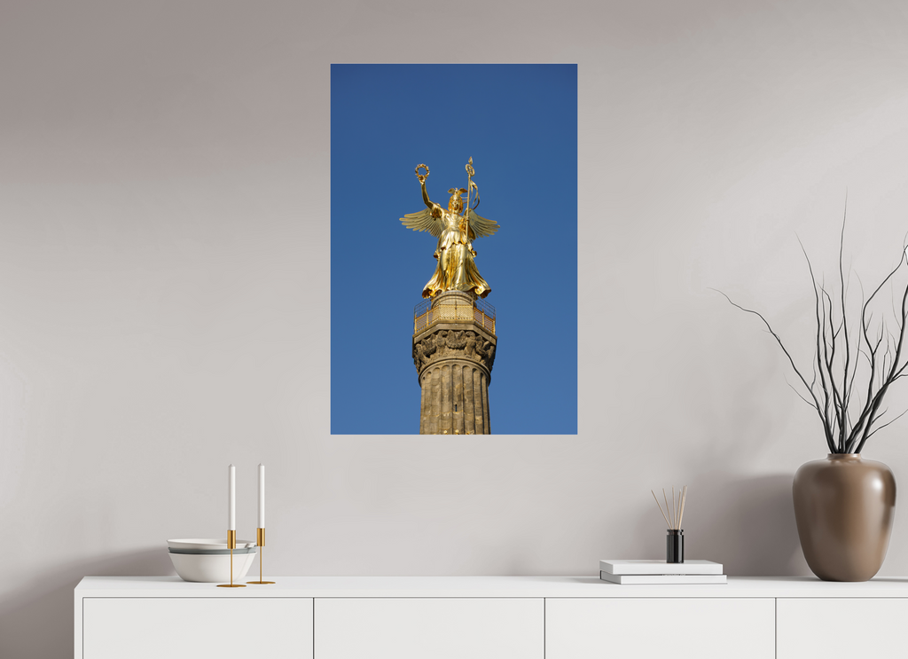 60 x 90 cm, Photo Print Under Acrylic Glass Golden Ascent