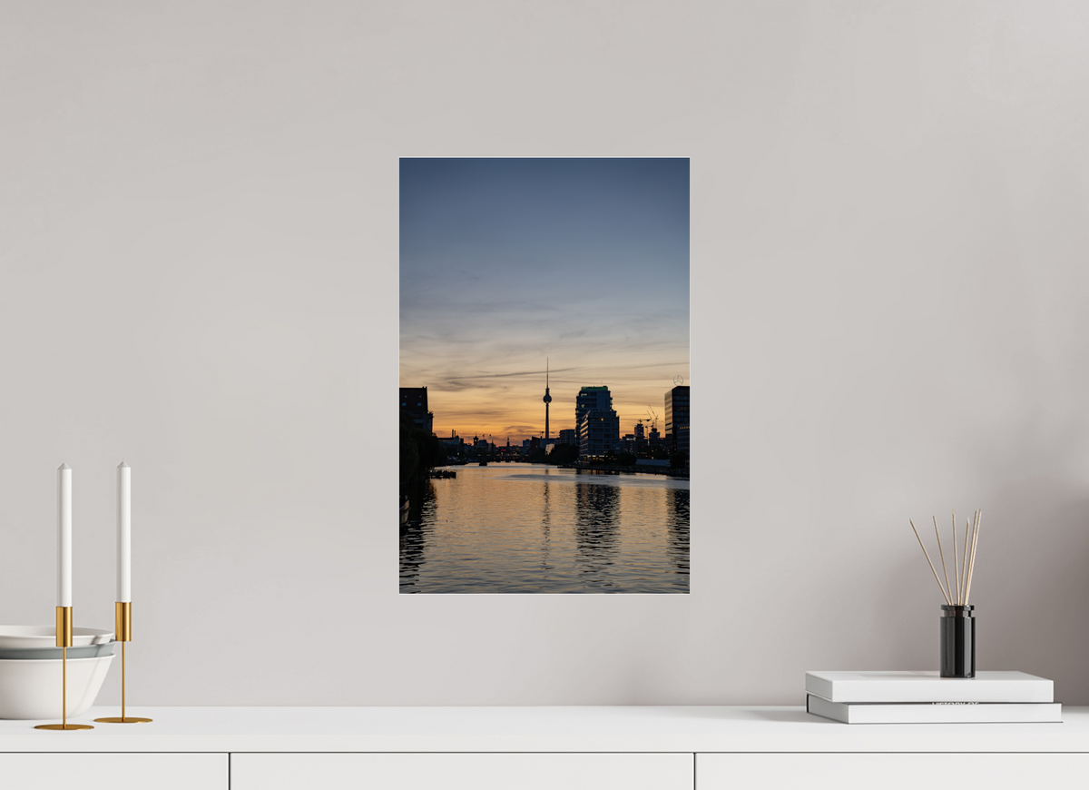 30 x 45 cm, Photo Print Under Acrylic Glass TV Tower 08