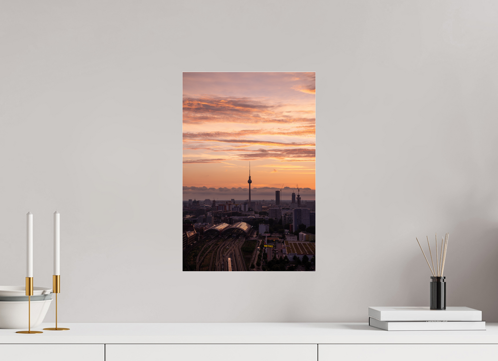 30 x 45 cm, Photo Print Under Acrylic Glass TV Tower 16
