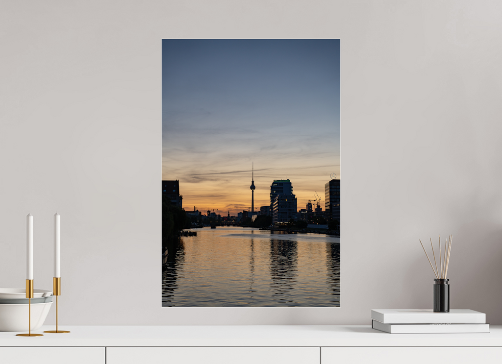 40 x 60 cm, Photo Print Under Acrylic Glass TV Tower 08