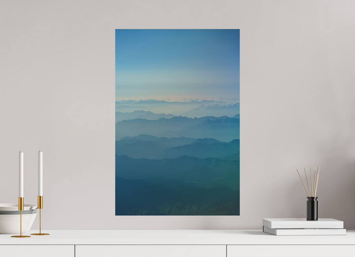 40 x 60 cm, Hahnemühle FineArt Pearl Layers of Blue
