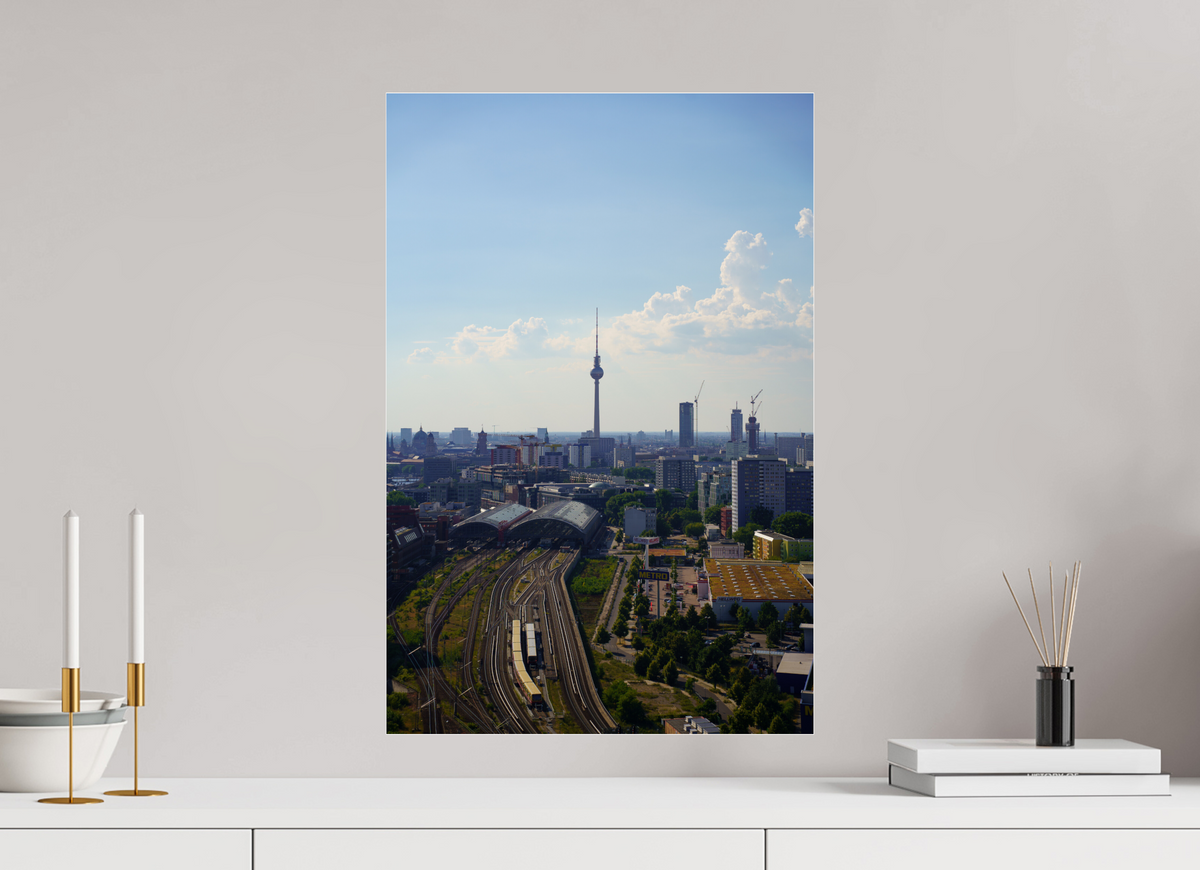 40 x 60 cm, Photo Print Under Acrylic Glass TV Tower 01