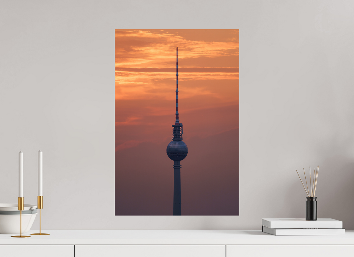 40 x 60 cm, Hahnemühle FineArt Pearl TV Tower 19