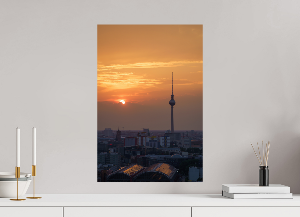 40 x 60 cm, Hahnemühle FineArt Pearl TV Tower 17