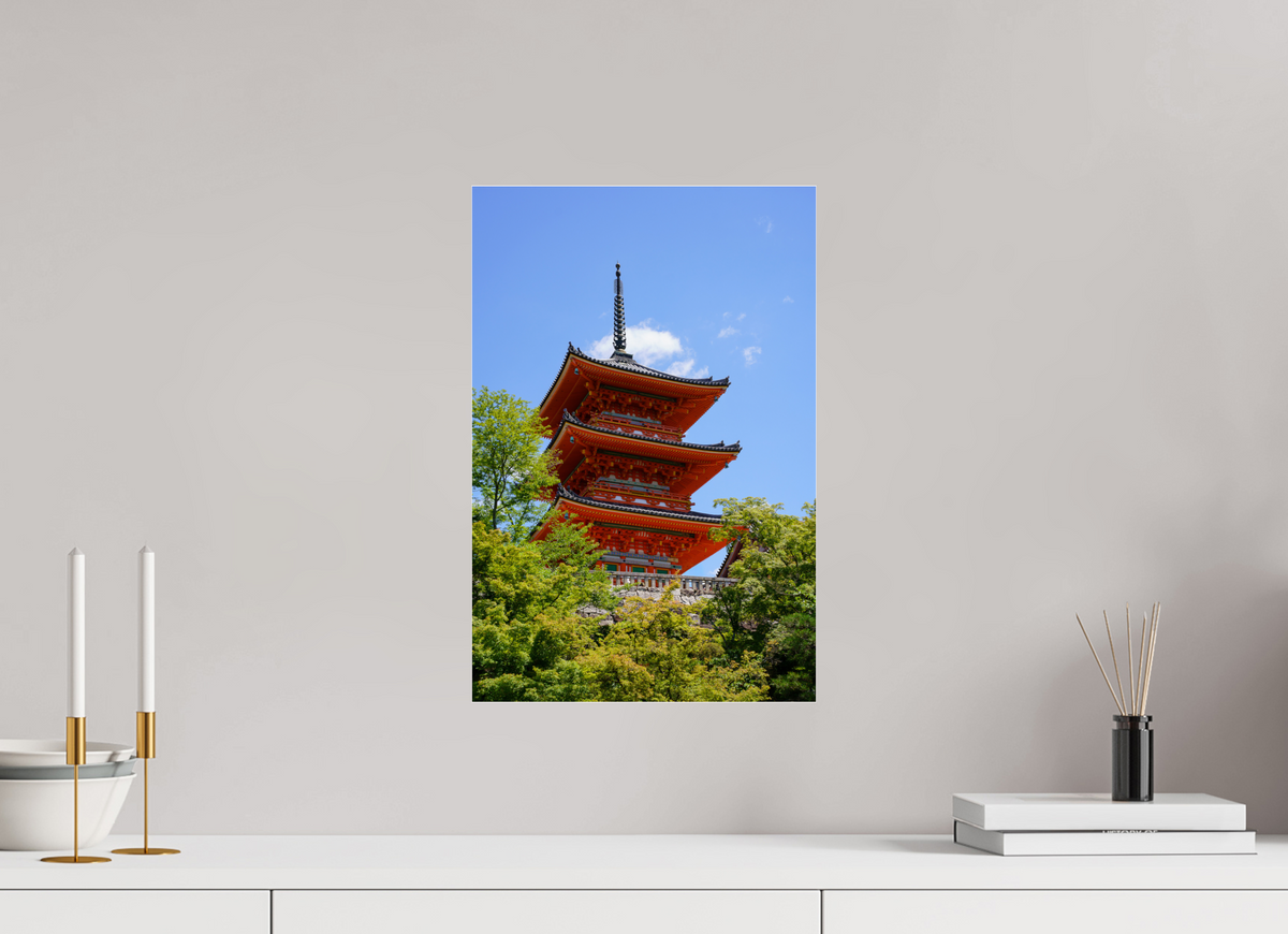 30 x 45 cm, Photo Print Under Acrylic Glass Against the Blue
