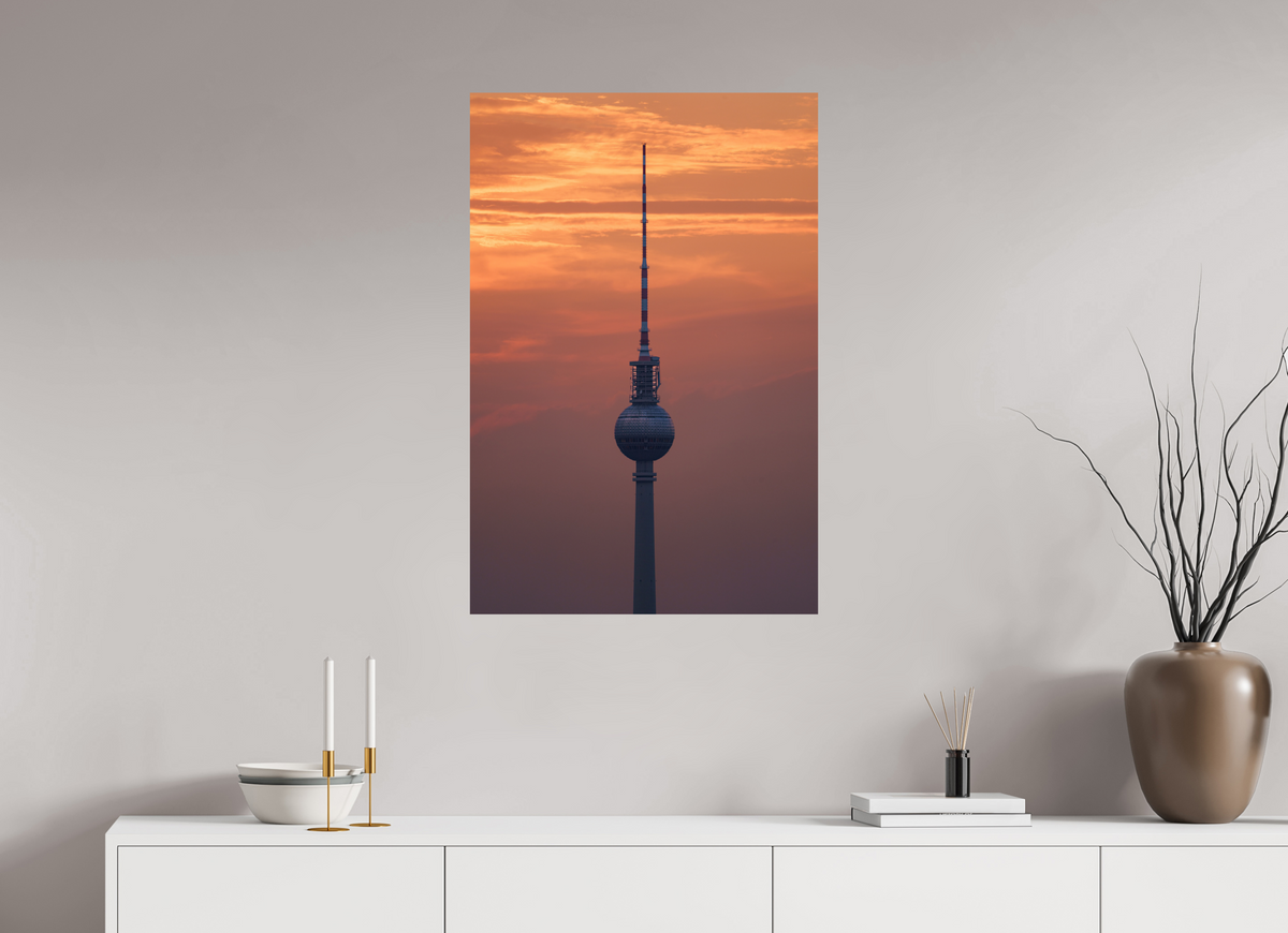 60 x 90 cm, Hahnemühle FineArt Pearl TV Tower 19