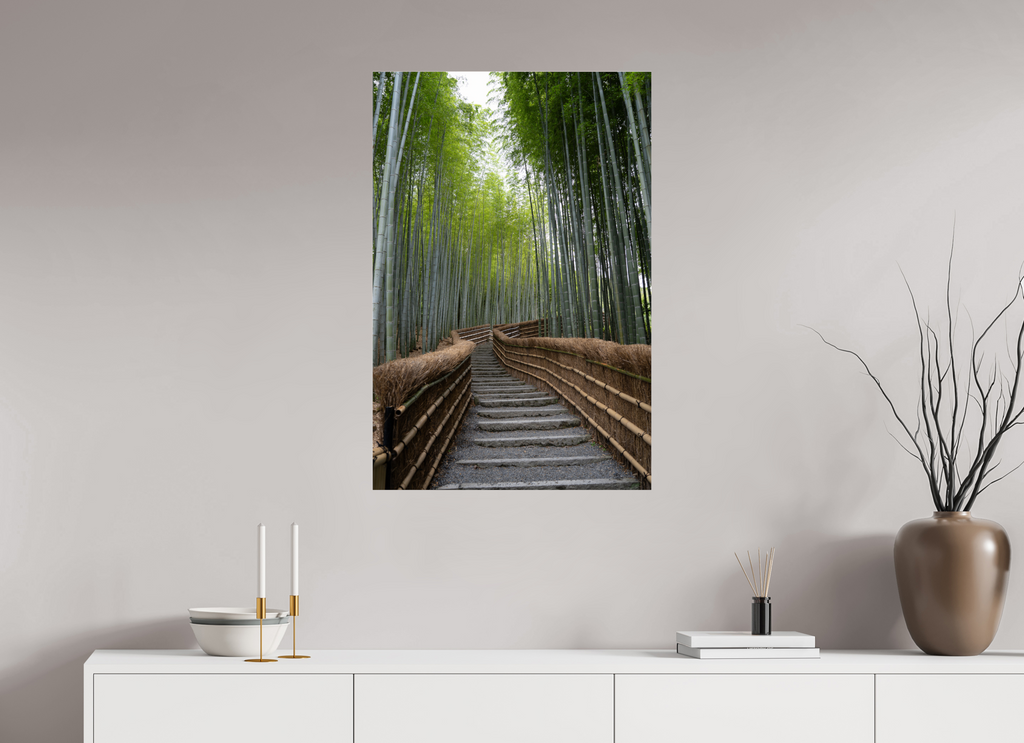 60 x 90 cm, Photo Print Under Acrylic Glass Into the Green