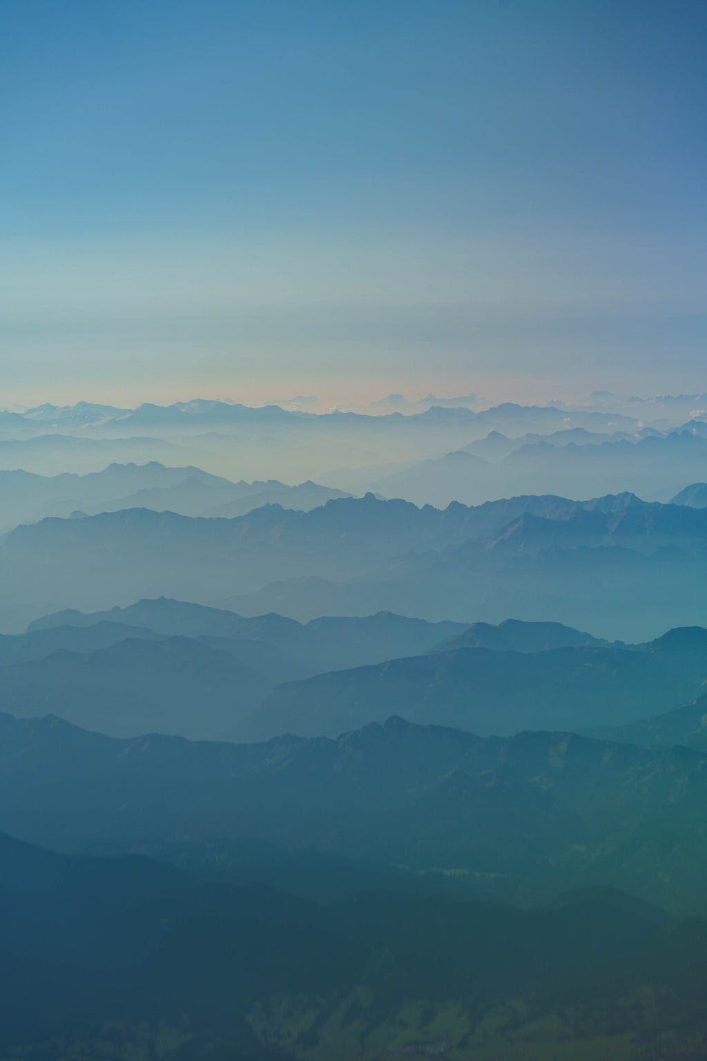 Layers of Blue