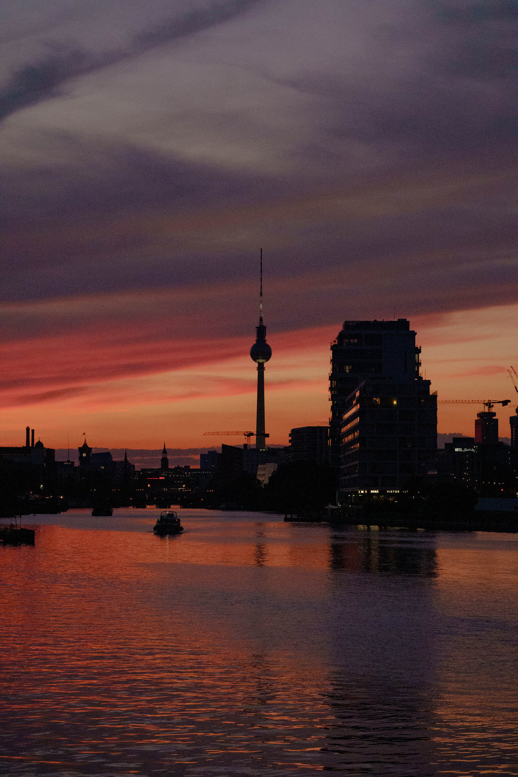 Berlin TV Tower — Embers on the Spree