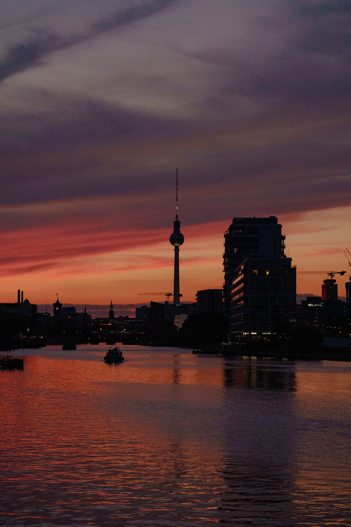 Berlin TV Tower — Embers on the Spree