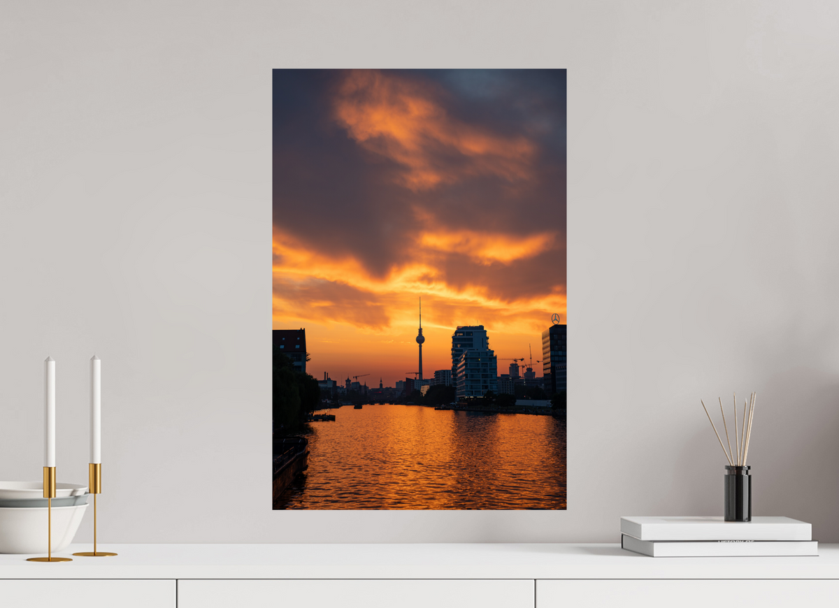 40 x 60 cm, Hahnemühle FineArt Pearl TV Tower 13