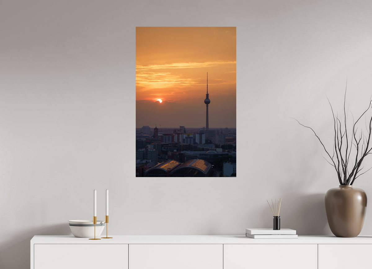 60 x 90 cm, Hahnemühle FineArt Pearl TV Tower 17