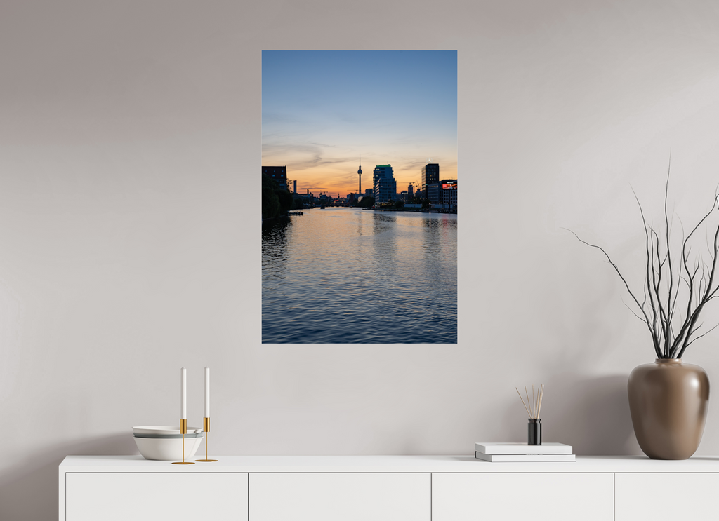 60 x 90 cm, Photo Print Under Acrylic Glass TV Tower 06