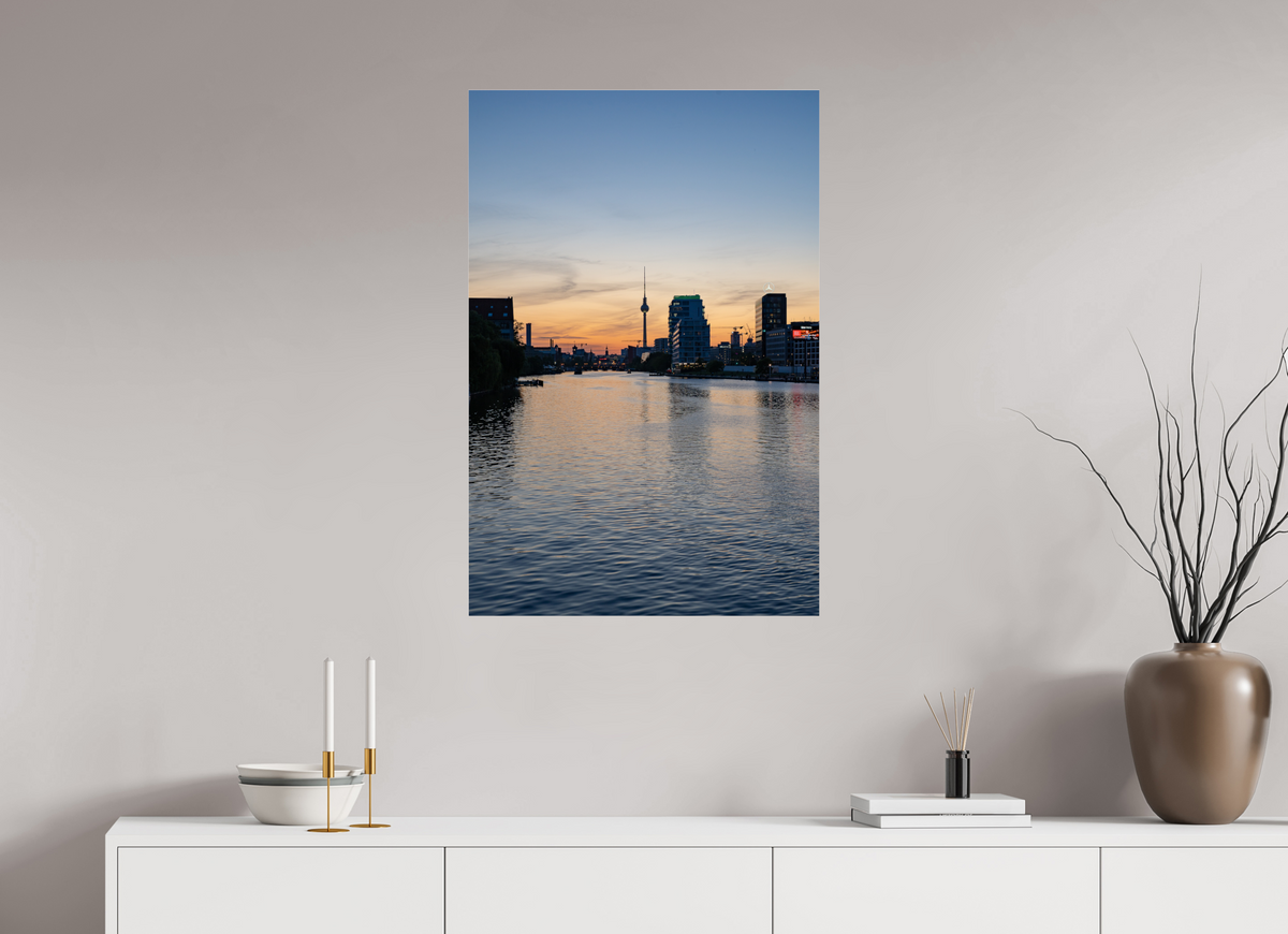 60 x 90 cm, Photo Print Under Acrylic Glass TV Tower 06