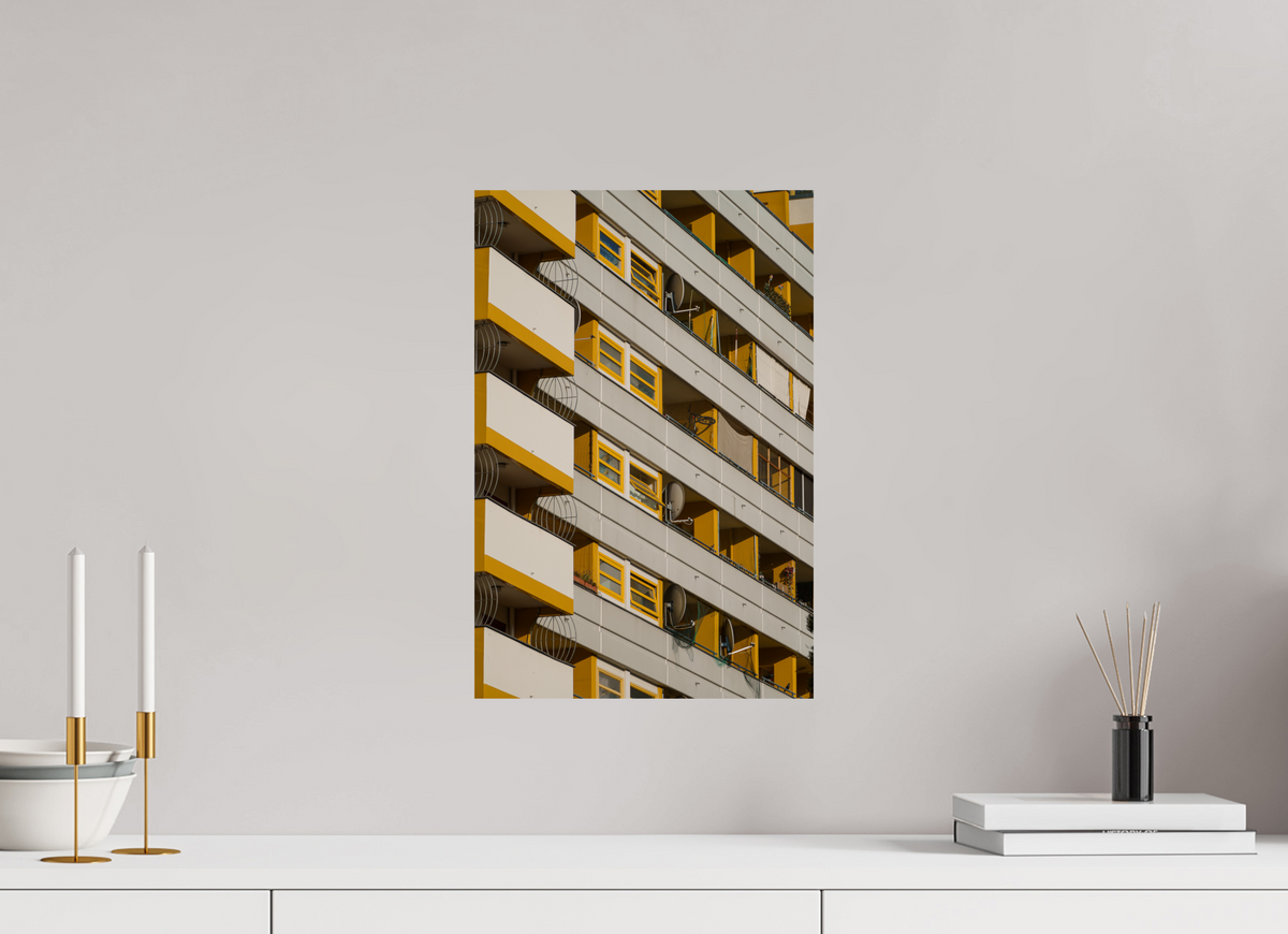 30 x 45 cm, Hahnemühle FineArt Pearl Yellow Rythm