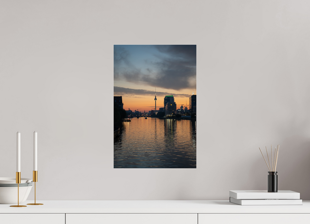 30 x 45 cm, Photo Print Under Acrylic Glass TV Tower 11