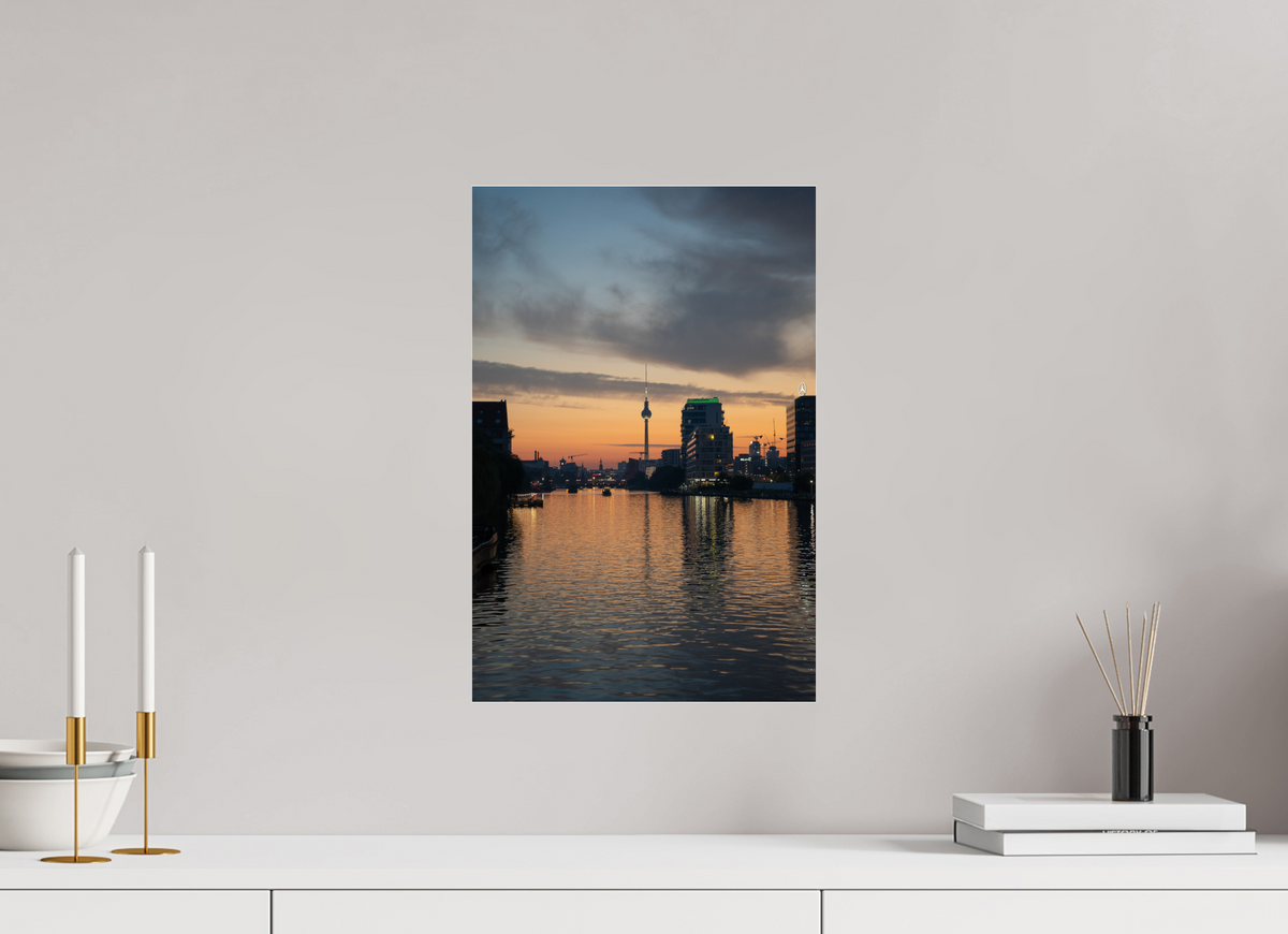 30 x 45 cm, Photo Print Under Acrylic Glass TV Tower 11