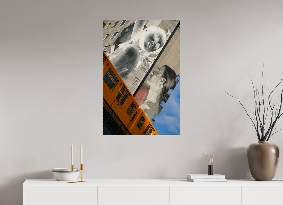 60 x 90 cm, Photo Print Under Acrylic Glass Transit Portraits