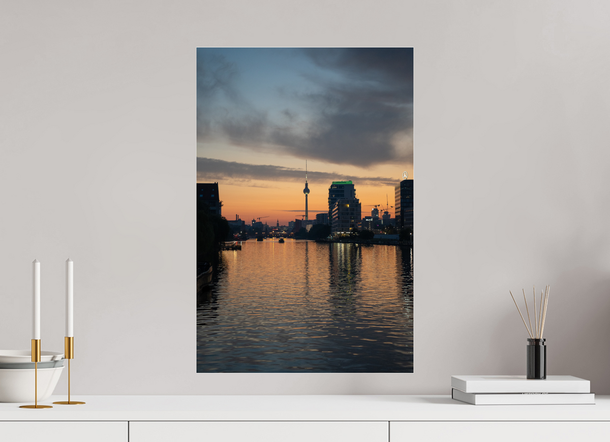 40 x 60 cm, Photo Print Under Acrylic Glass TV Tower 11