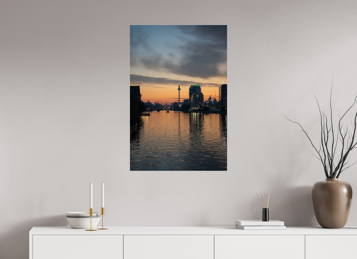 60 x 90 cm, Photo Print Under Acrylic Glass TV Tower 11