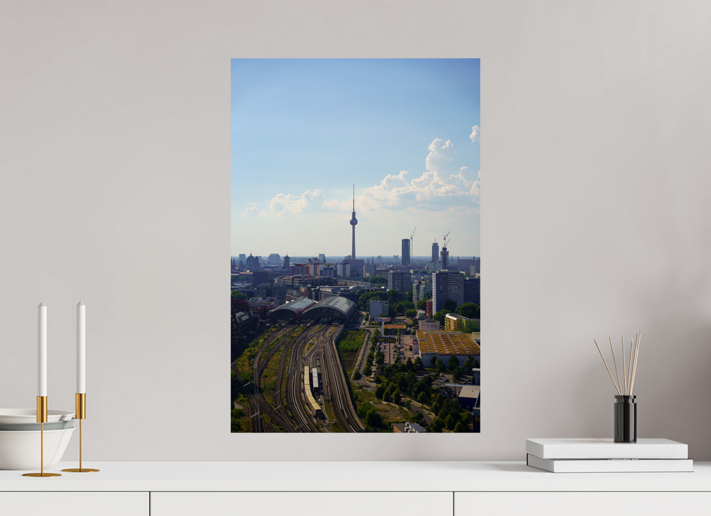 40 x 60 cm, Hahnemühle FineArt Pearl TV Tower 01