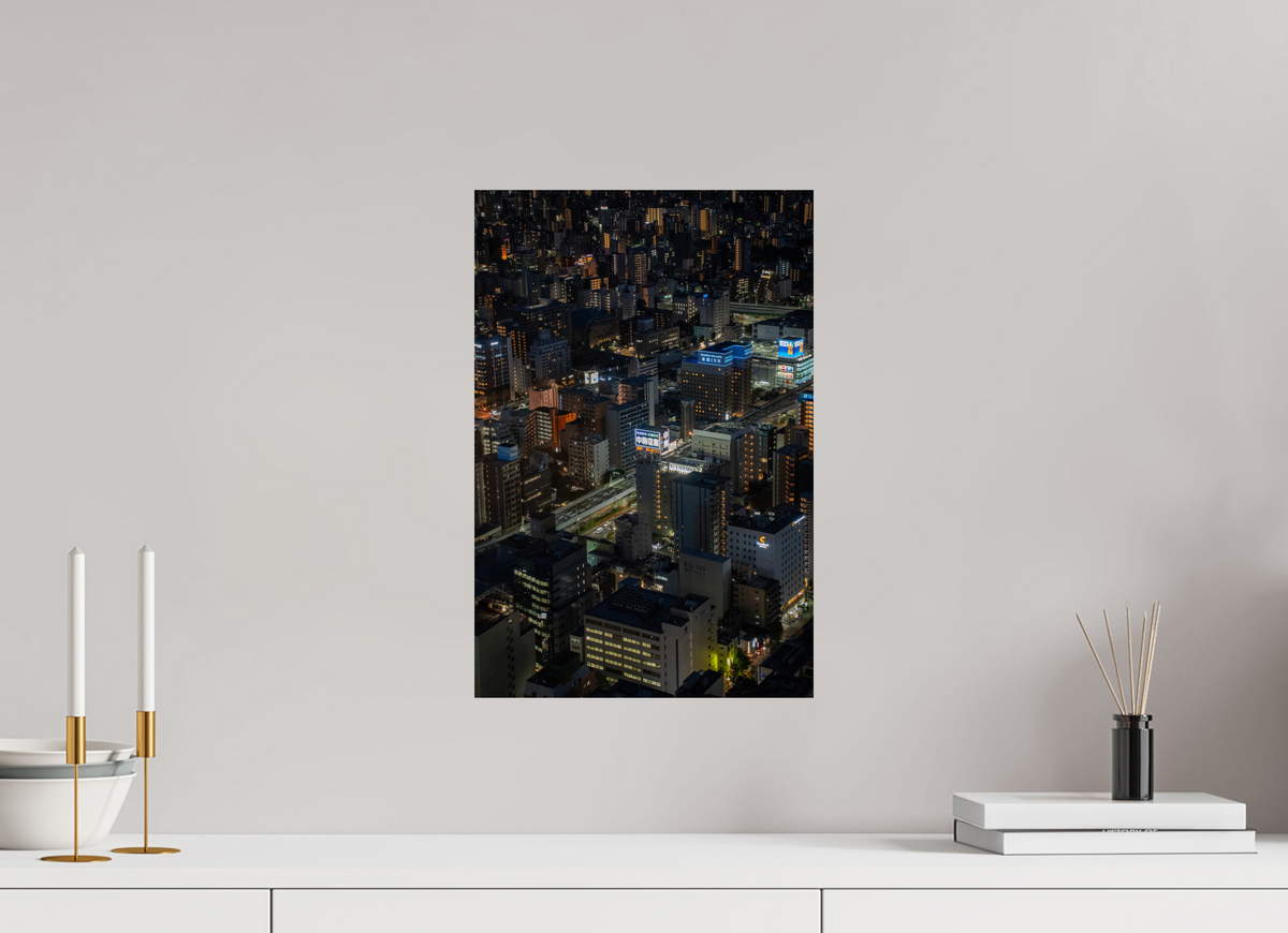 30 x 45 cm, Hahnemühle FineArt Pearl Tokyo Urban Constellation