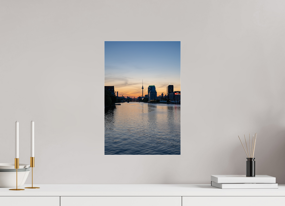30 x 45 cm, Photo Print Under Acrylic Glass TV Tower 06