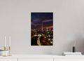 30 x 45 cm, Hahnemühle FineArt Pearl Berlin TV Tower - Between Night and Fire