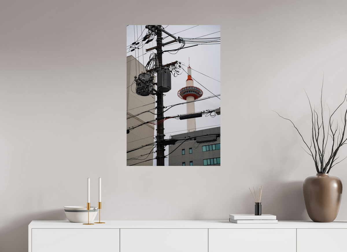 60 x 90 cm, Hahnemühle FineArt Pearl Wired to the Sky